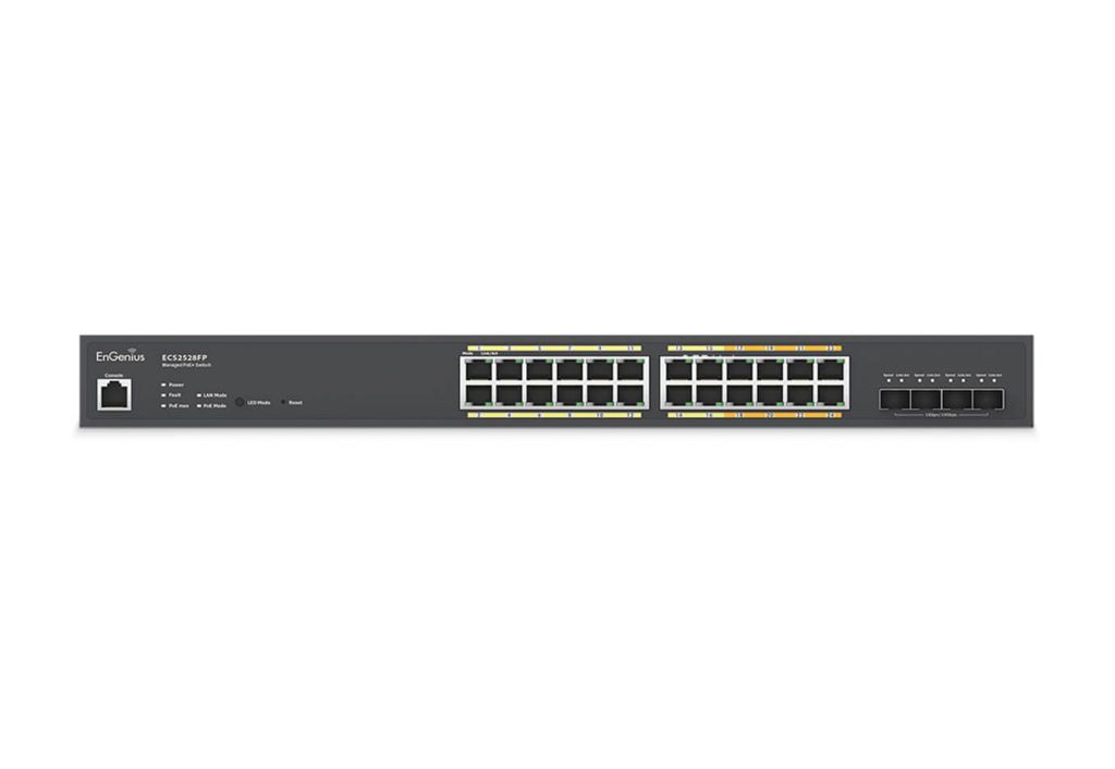 Cloud Managed 410W PoE+ 24 Port Network Switch