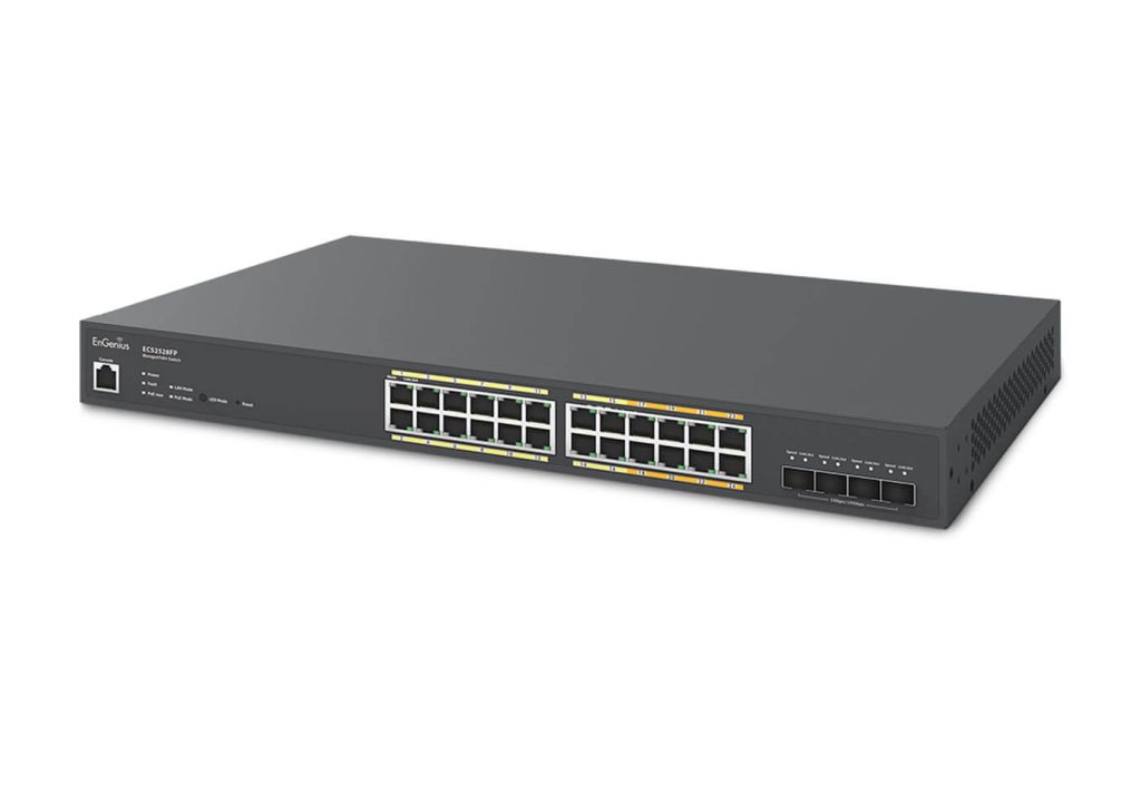 Cloud Managed 410W PoE+ 24 Port Network Switch